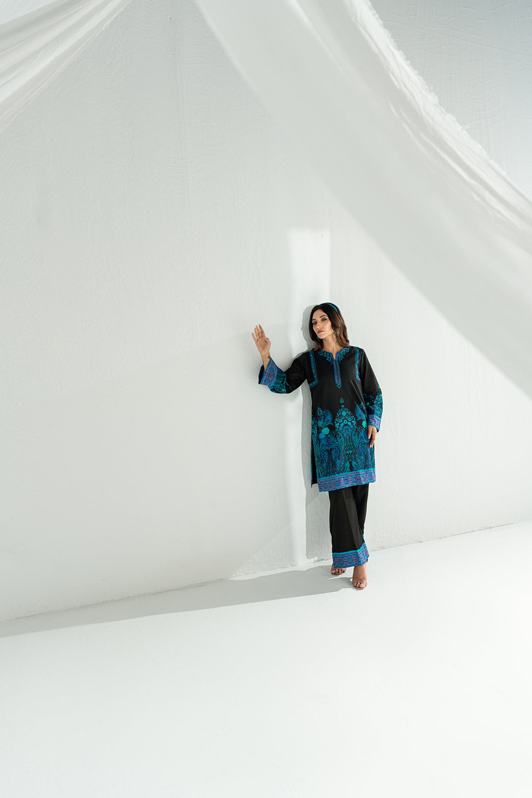 SF 240 | 2Pcs Printed - Pure Lawn | Ready to Wear