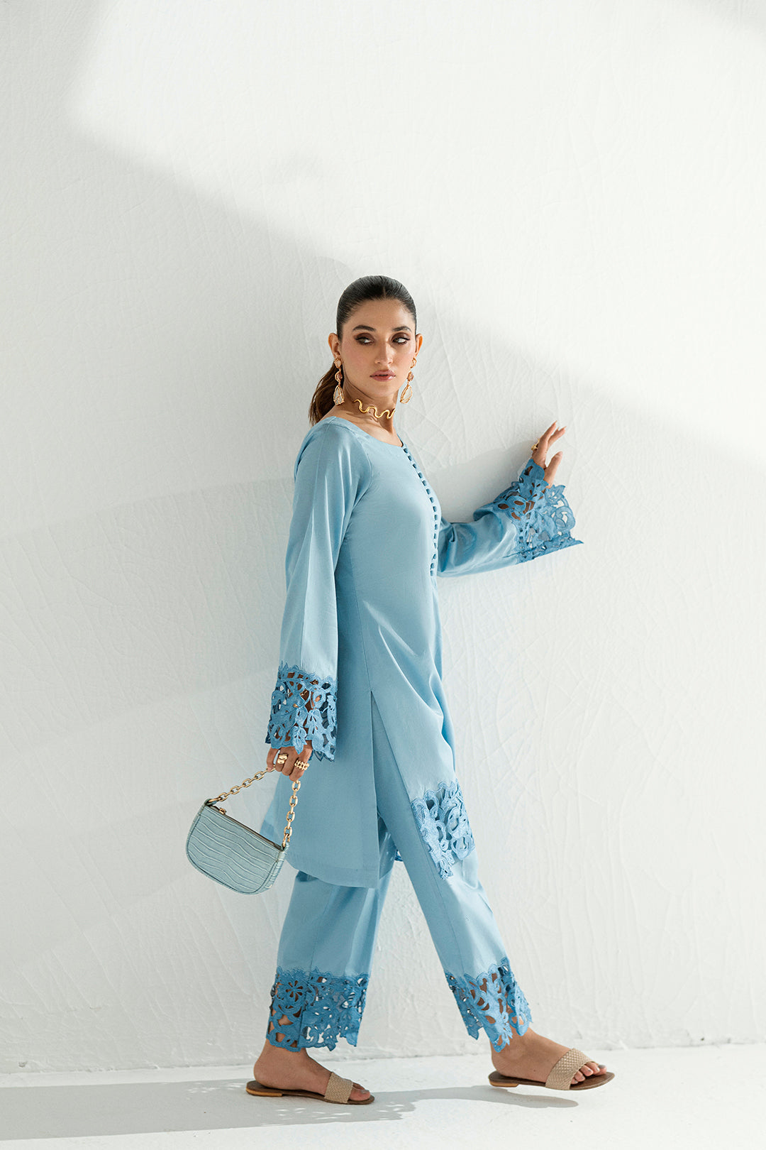 SF 246 | 2Pcs Embroidered - Pure Lawn | Ready to Wear
