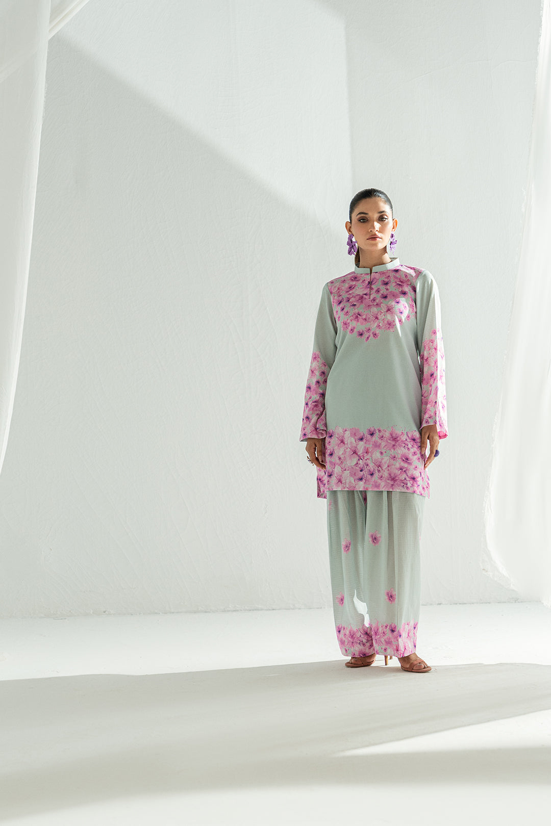 SF 249 | 2Pcs Printed - Pure Lawn | Ready to Wear
