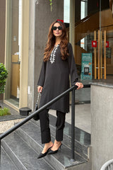 Black Georgette
