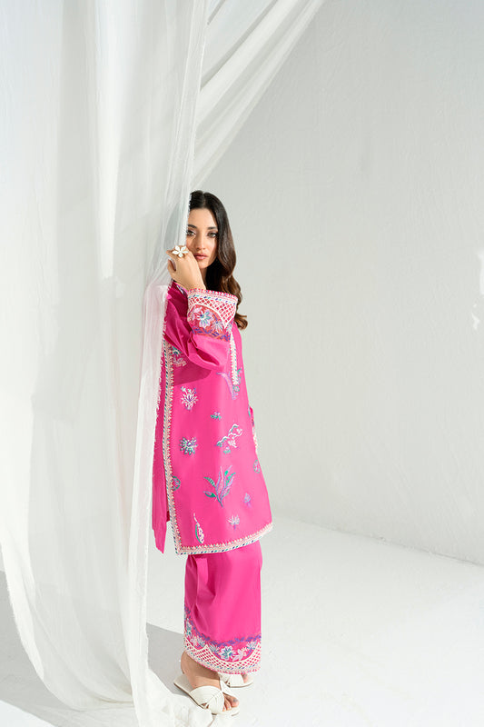 SF 242 | 2Pcs Embroidered - Pure Lawn |  Ready to Wear