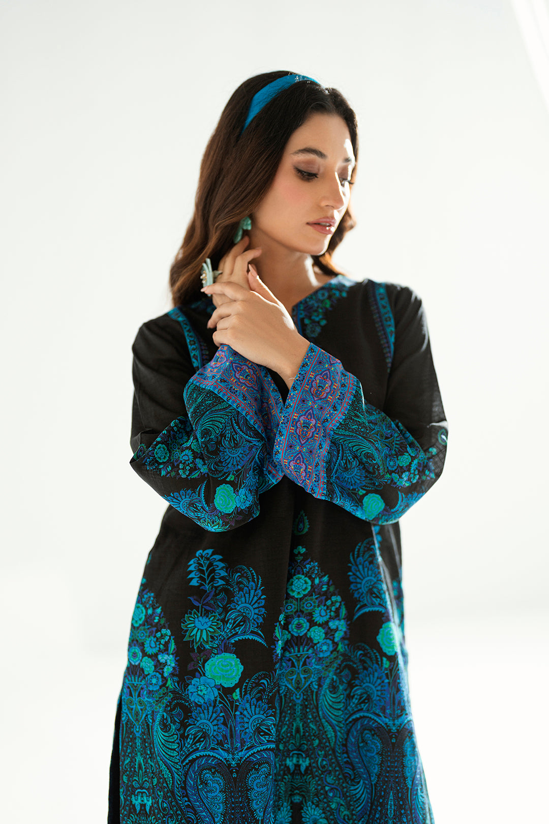 SF 240 | 2Pcs Printed - Pure Lawn |  Ready to Wear