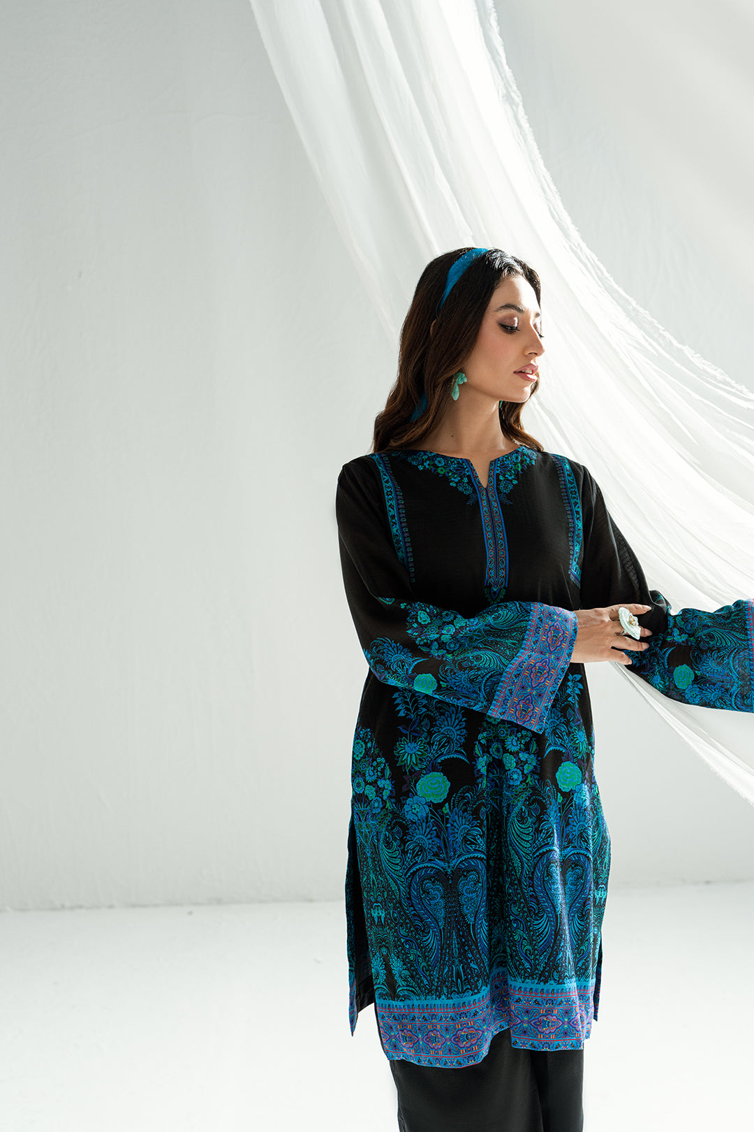 SF 240 | 2Pcs Printed - Pure Lawn |  Ready to Wear