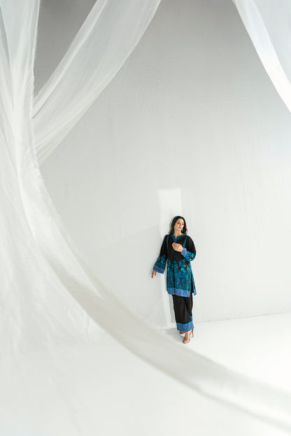 SF 240 | 2Pcs Printed - Pure Lawn |  Ready to Wear