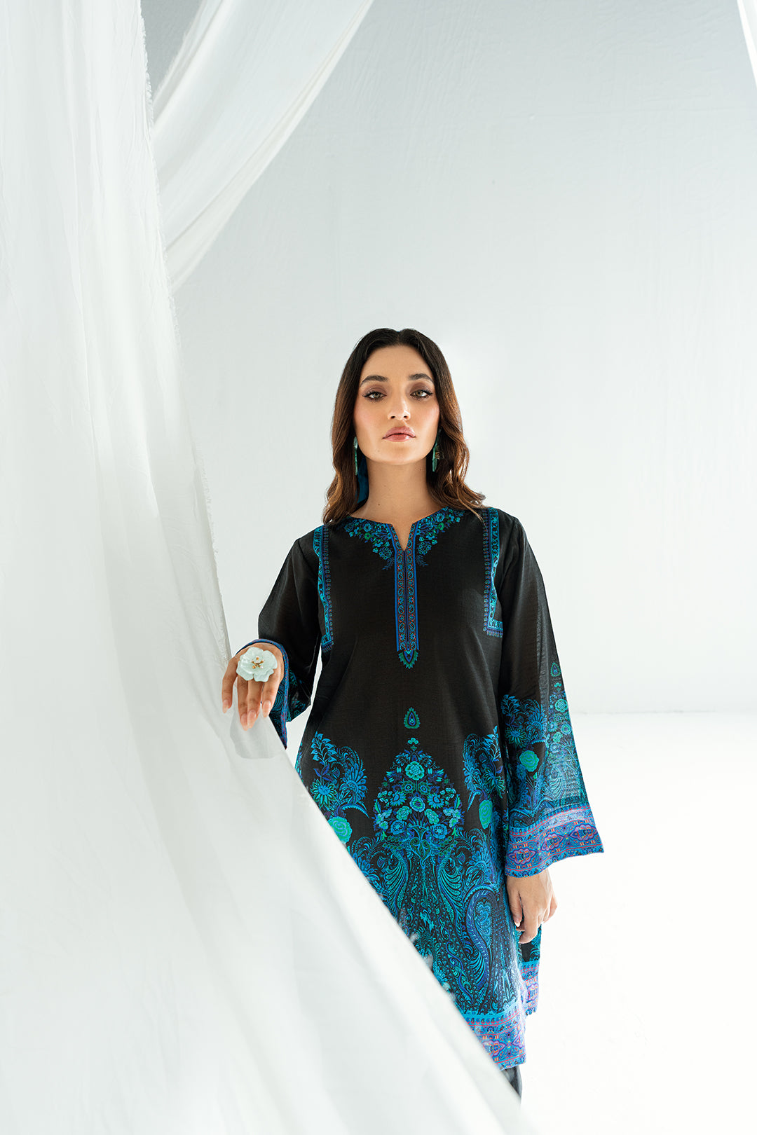 SF 240 | 2Pcs Printed - Pure Lawn |  Ready to Wear