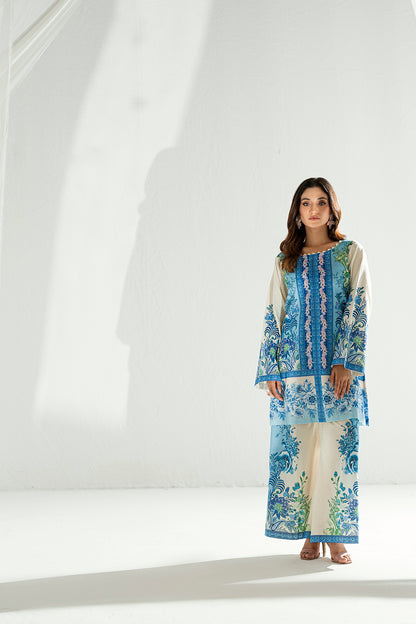 SF 239 | 2Pcs Printed - Pure Lawn |  Ready to Wear