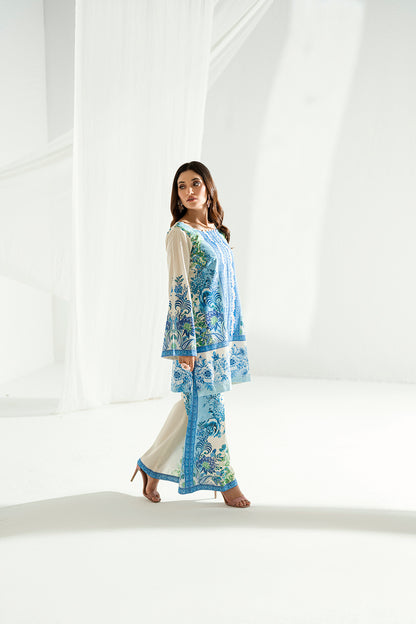 SF 239 | 2Pcs Printed - Pure Lawn |  Ready to Wear