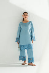 SF 246 | 2Pcs Embroidered - Pure Lawn |  Ready to Wear