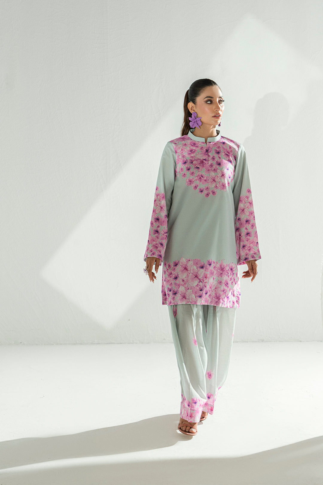 SF 249 | 2Pcs Printed - Pure Lawn |  Ready to Wear