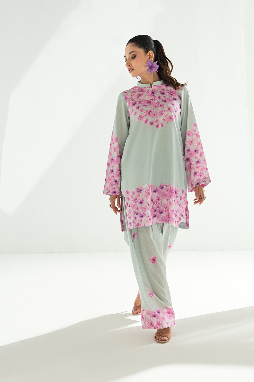 SF 249 | 2Pcs Printed - Pure Lawn |  Ready to Wear