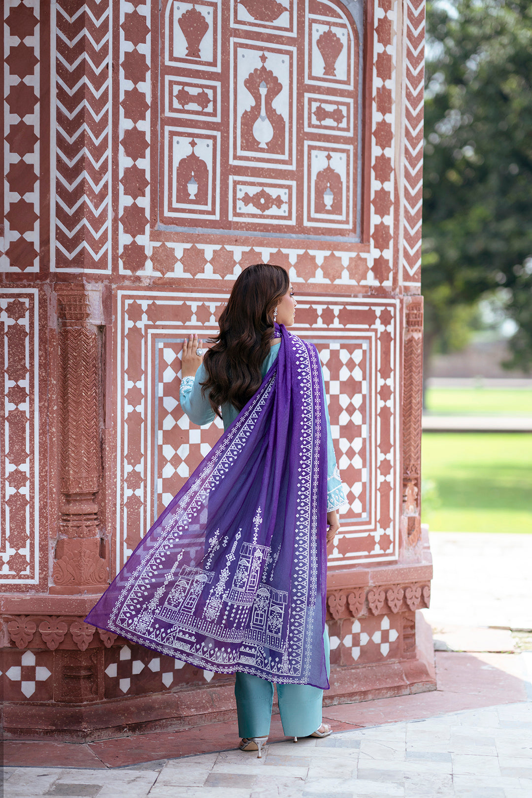 SF-263 | Sheesha Silk 3Pcs | Luxury Formal
