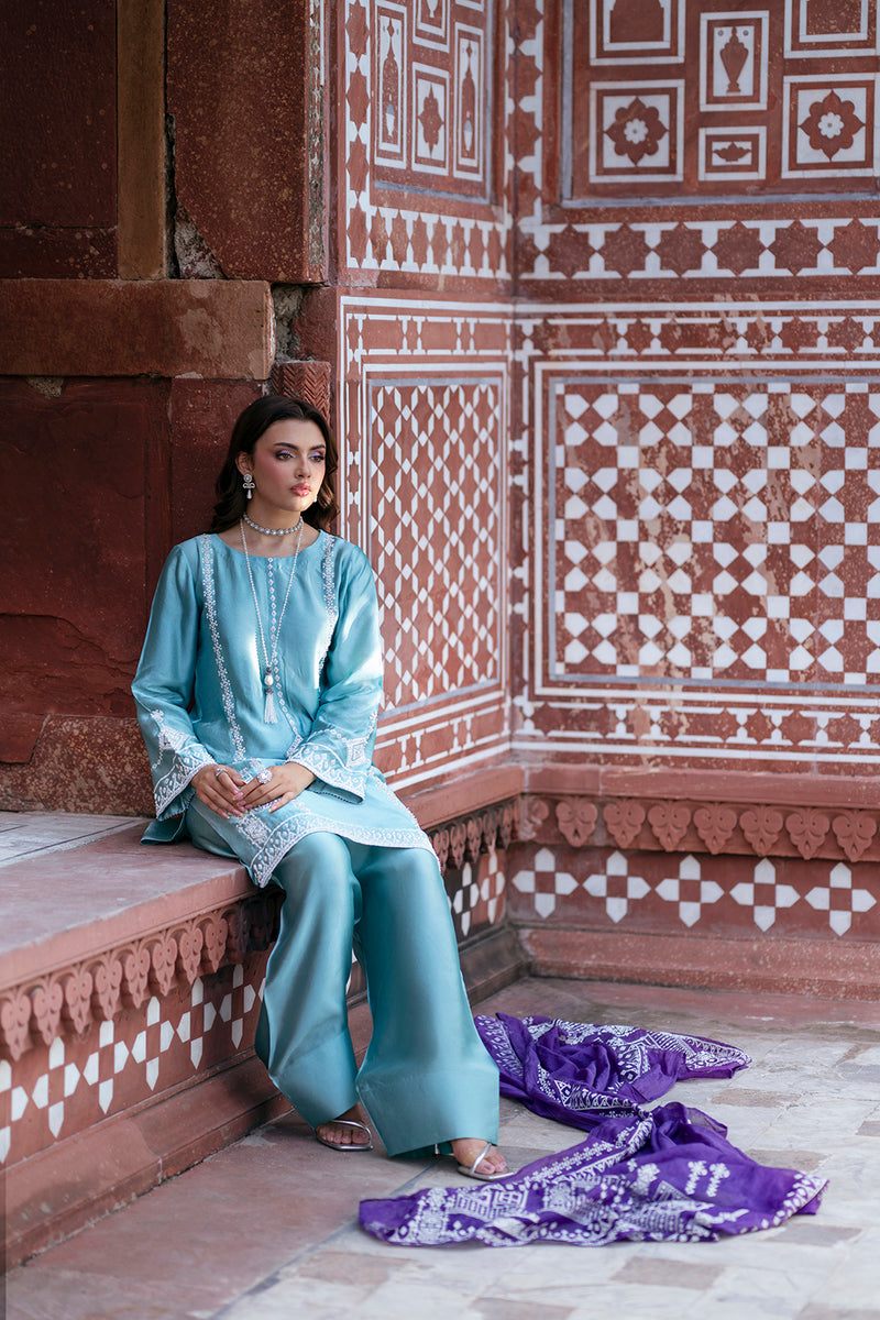 SF-263 | Sheesha Silk 3Pcs | Luxury Formal