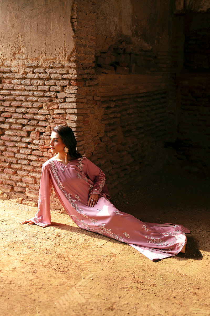SF-256 | Rayyan Silk Kaftan | Luxury Formal