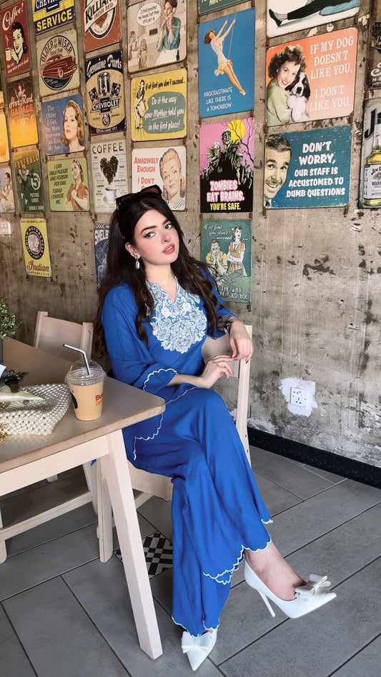 SF 275 | 2Pcs Embroidered - Pure Lawn |  Ready to Wear