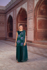 SF-267 | Embroidered Rayyan Silk 3Pcs | Luxury Formal