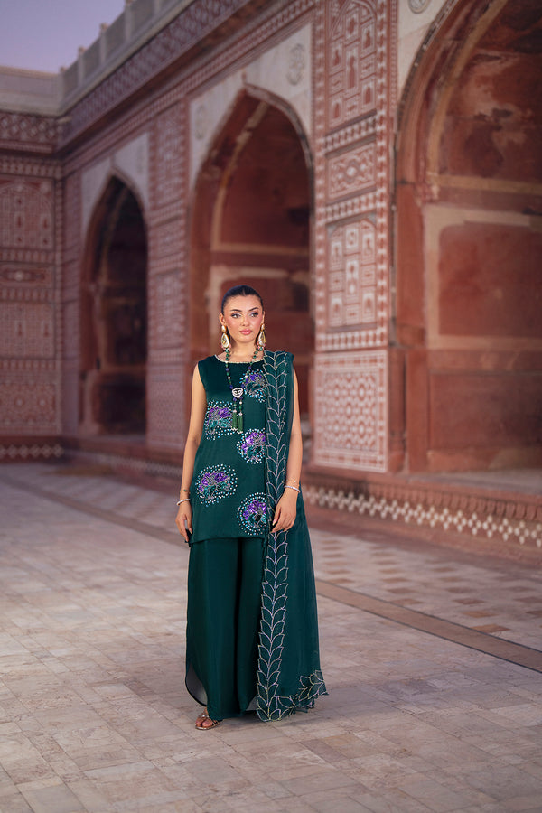 SF-267 | Embroidered Rayyan Silk 3Pcs | Luxury Formal