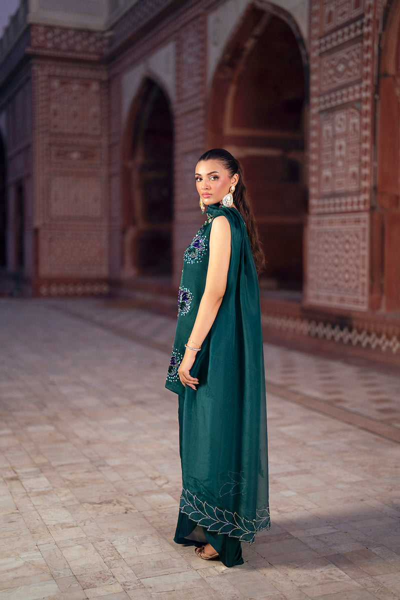 SF-267 | Embroidered Rayyan Silk 3Pcs | Luxury Formal