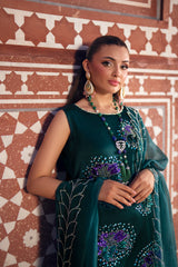 SF-267 | Embroidered Rayyan Silk 3Pcs | Luxury Formal