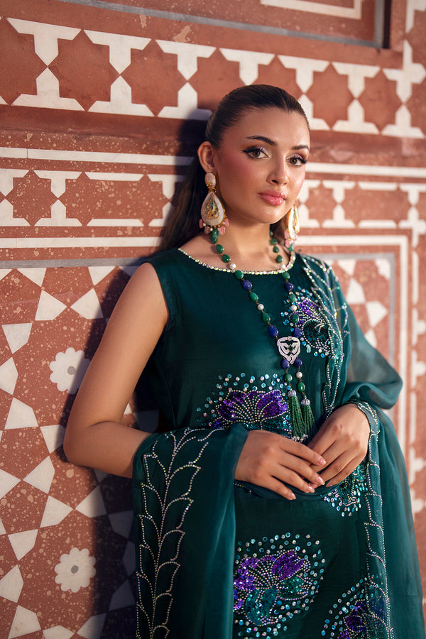 SF-267 | Embroidered Rayyan Silk 3Pcs | Luxury Formal
