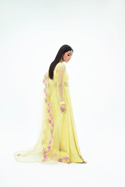 SF-258 | Embroidered Organza Gown | Luxury Formal