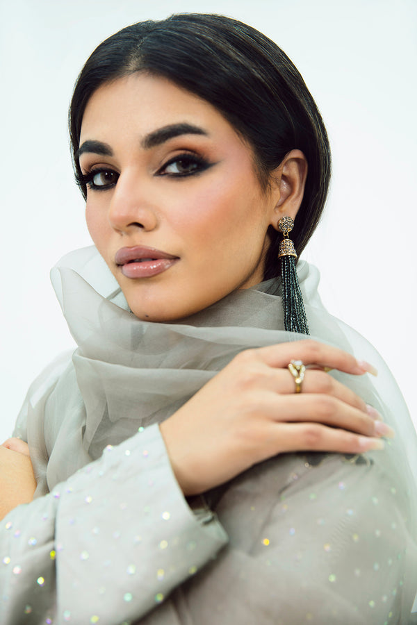 SF-265 | Embroidered Premium Silk 3Pcs | Luxury Formal