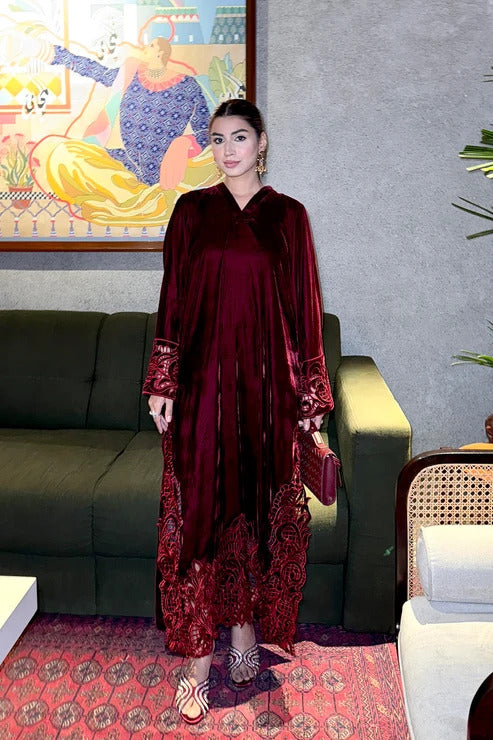 Velvet Kaftan Style