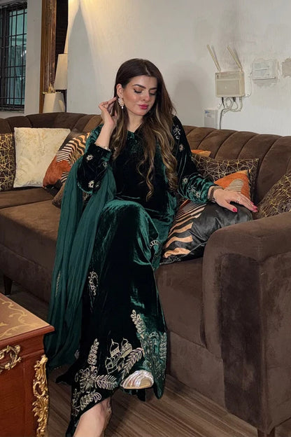 SF-318-RTD - Silk Dupatta
