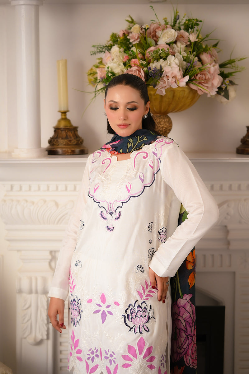 SF-231  | 3Pcs - Silk <br> Ready to Wear Festive </br>