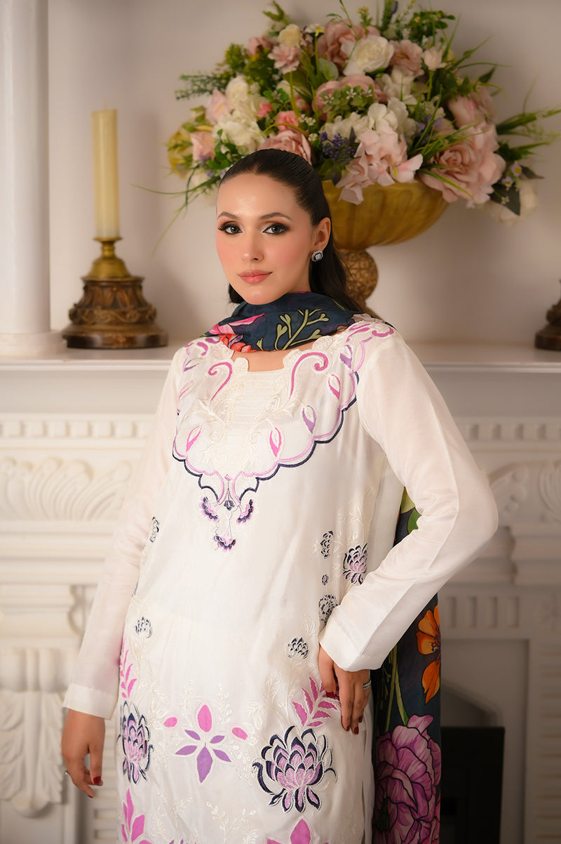 SF-231  | 3Pcs - Silk <br> Ready to Wear Festive </br>