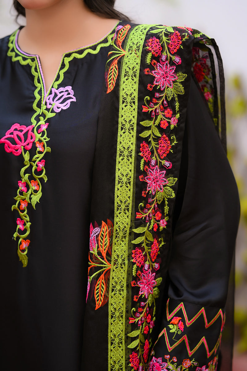 SF-232 | 3Pcs - Silk <br> Ready to Wear Festive </br>
