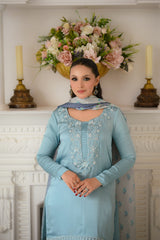 SF-234  | 3Pcs - Silk <br> Ready to Wear Festive </br>