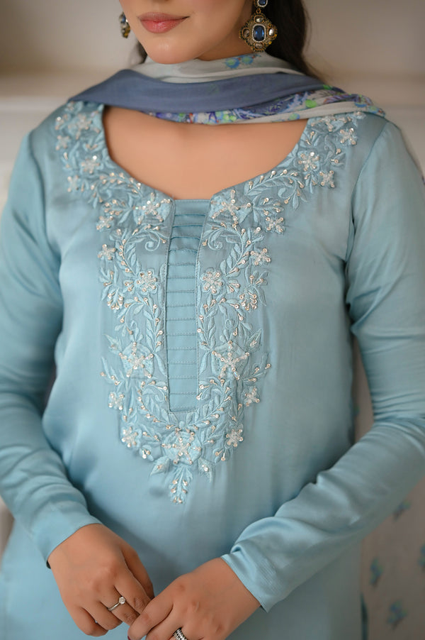 SF-234  | 3Pcs - Silk <br> Ready to Wear Festive </br>
