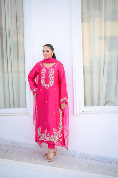 SF-233  | 3Pcs - Silk <br> Ready to Wear Festive </br>