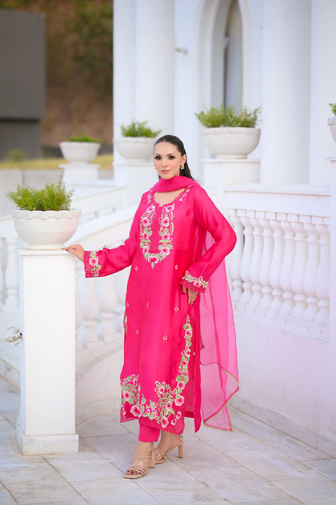 SF-233  | 3Pcs - Silk <br> Ready to Wear Festive </br>