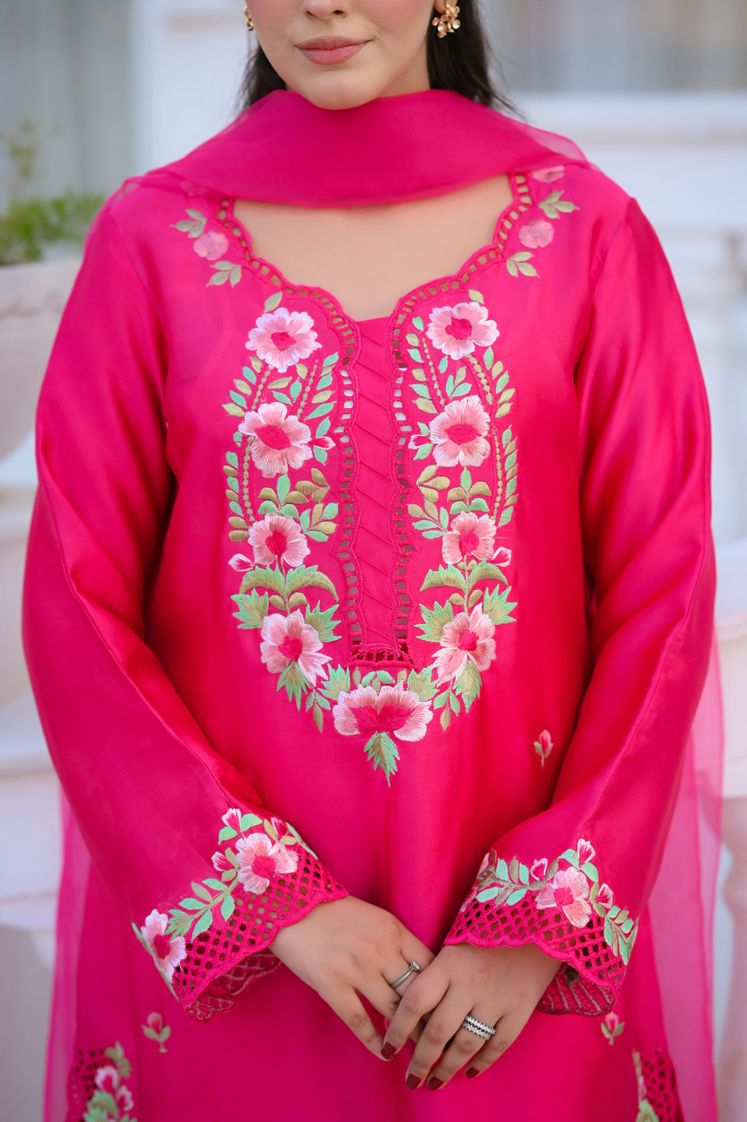 SF-233  | 3Pcs - Silk <br> Ready to Wear Festive </br>