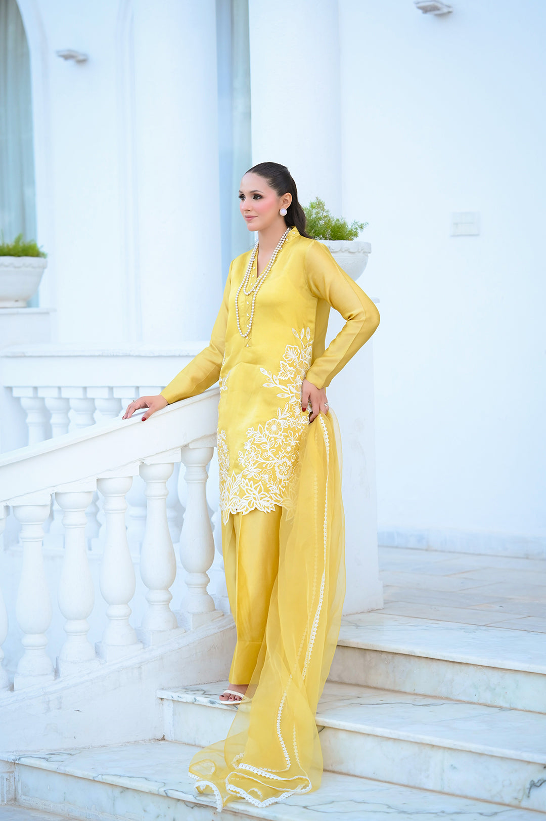 SF-237  | 3Pcs - Silk  (Ready to Wear Festive )