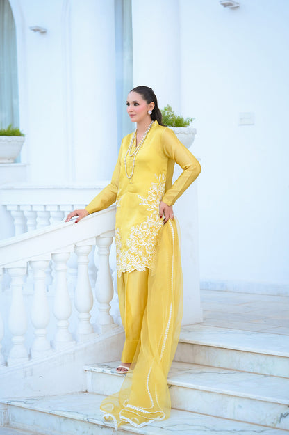 SF-237  | 3Pcs - Silk  (Ready to Wear Festive )