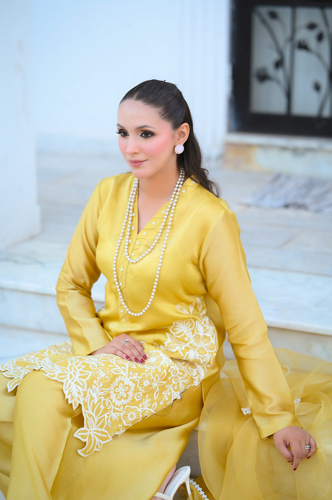 SF-237  | 3Pcs - Silk  (Ready to Wear Festive )