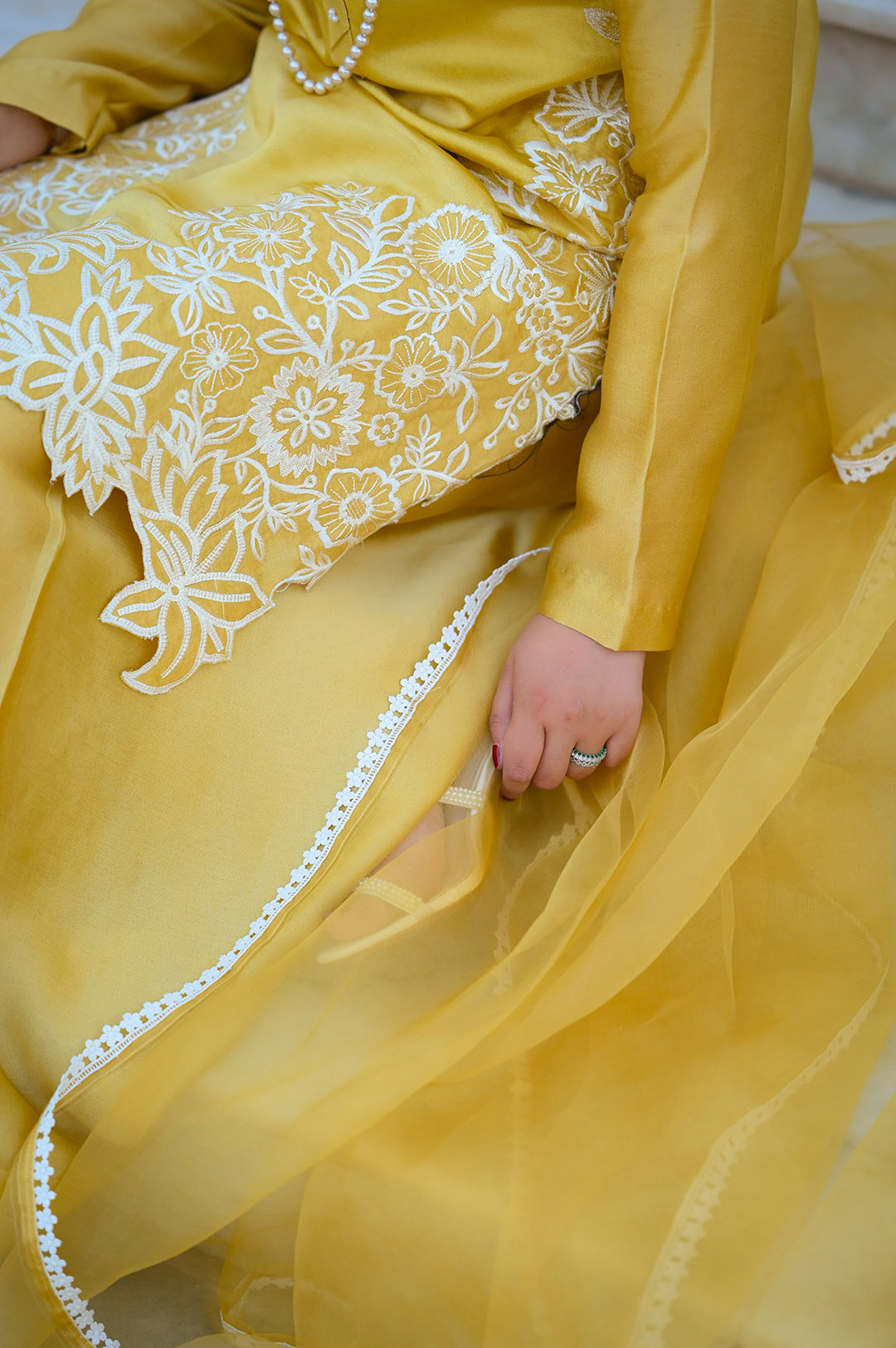 SF-237  | 3Pcs - Silk  (Ready to Wear Festive )