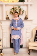 SF-236  | 3Pcs - Silk <br> Ready to Wear Festive </br>