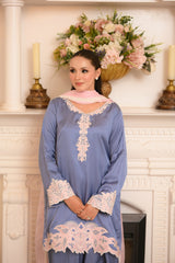 SF-236  | 3Pcs - Silk <br> Ready to Wear Festive </br>