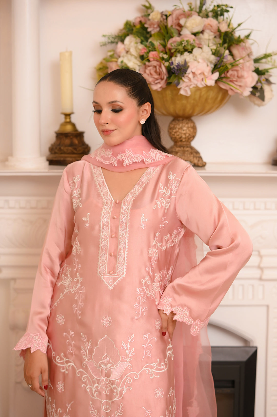 SF-235  | 3Pcs - Silk Ready to Wear Festive