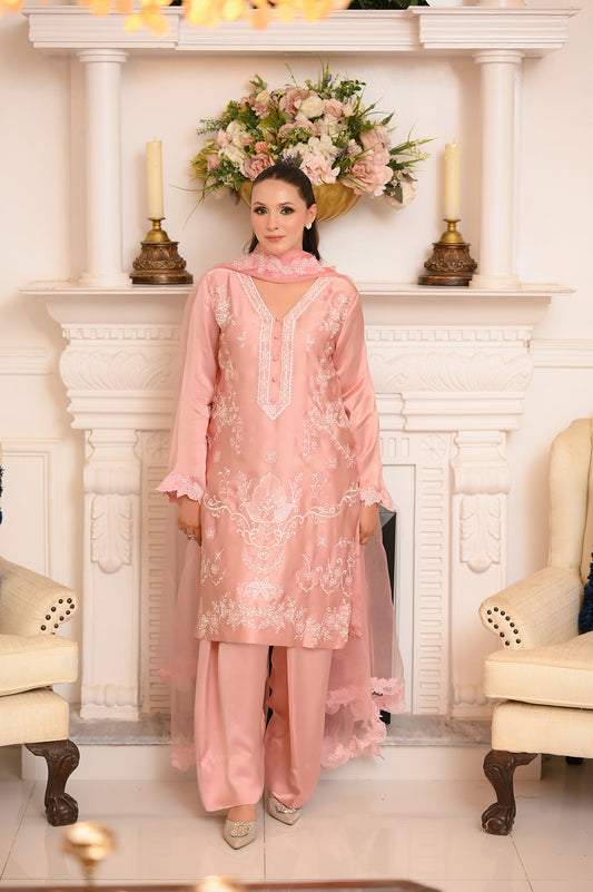 SF-235  | 3Pcs - Silk <br> Ready to Wear Festive </br>