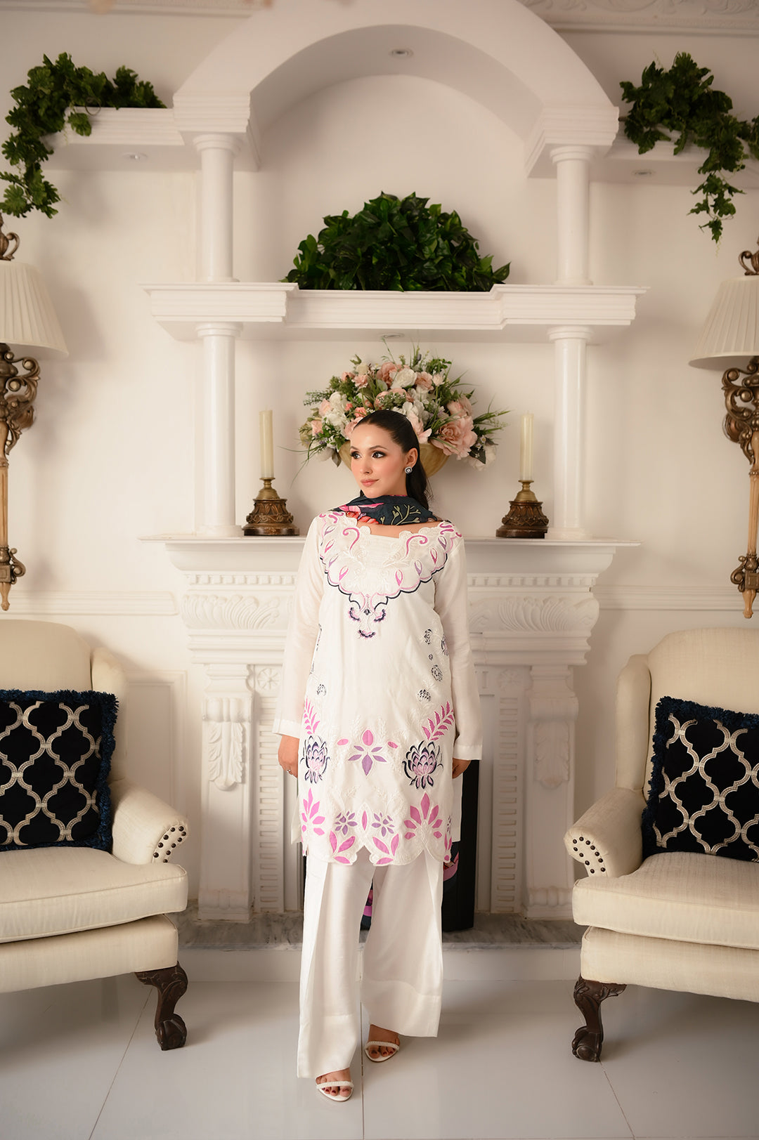 SF-231  | 3Pcs - Silk <br> Ready to Wear Festive </br>