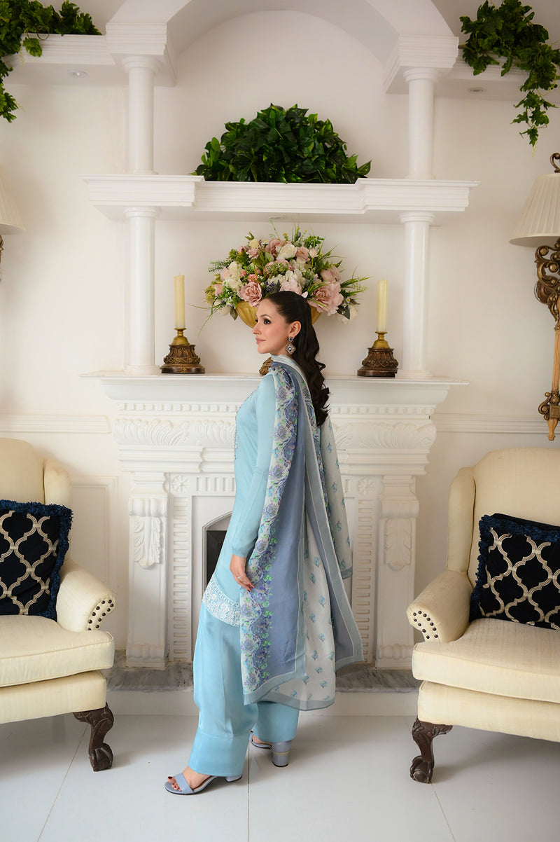 SF-234  | 3Pcs - Silk <br> Ready to Wear Festive </br>