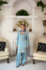 SF-234  | 3Pcs - Silk <br> Ready to Wear Festive </br>