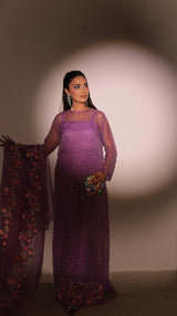 SF 274 | Embroidered Organza Gown | Luxury Formal