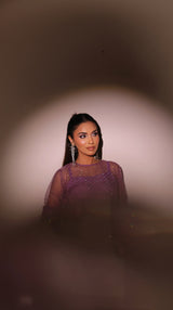 SF 274 | Embroidered Organza Gown | Luxury Formal